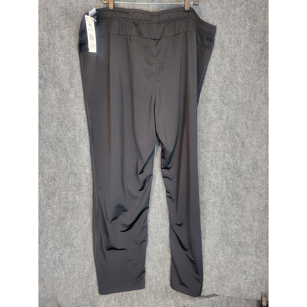 Adidas Men 4XLT Black Multi Sport Track Pants Regular Fit Full Length Activewear - Picture 2 of 12